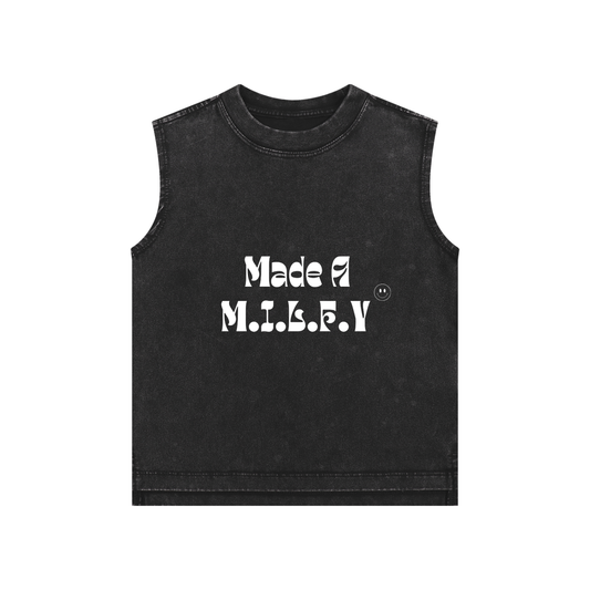 Made a M.I.L.F.Y  Kids' Tank Top