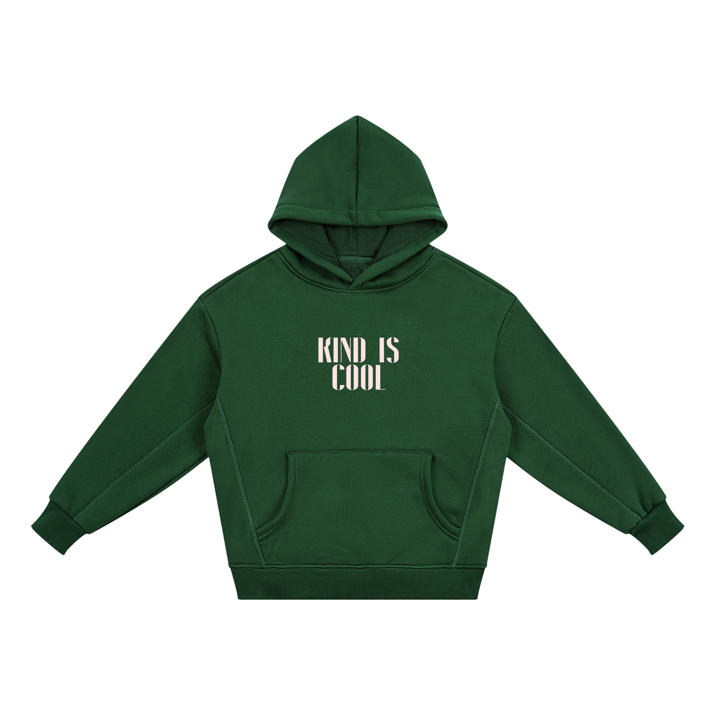 Kind Is Cool-Kids' Fleece Hoodie