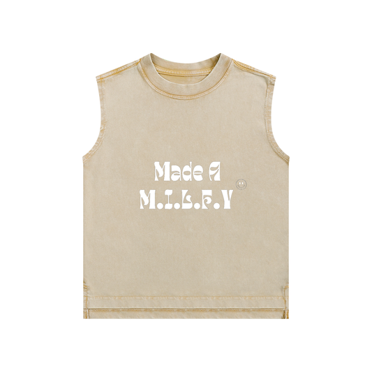 Made a M.I.L.F.Y  Kids' Tank Top