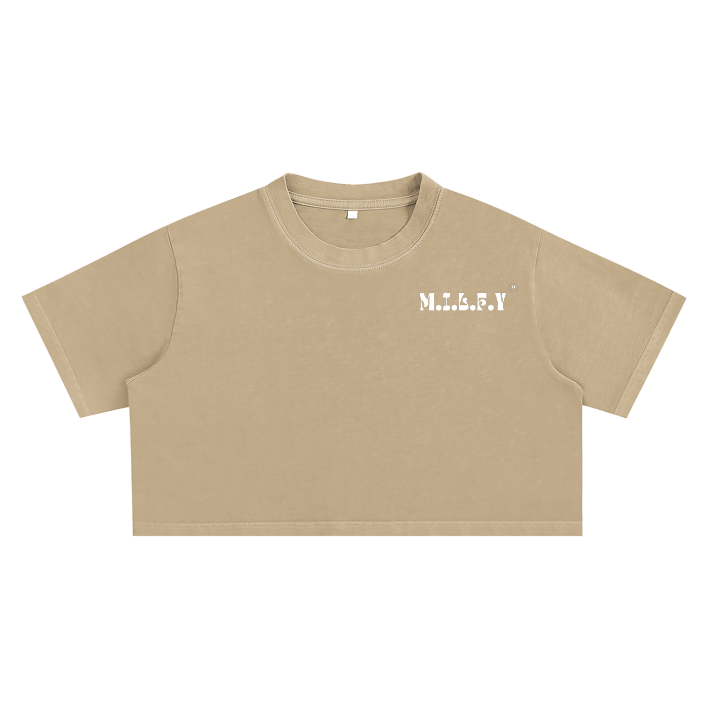M.I.L.F.Y Crop Top Khaki Edition