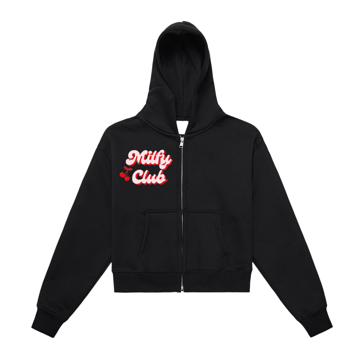 M.I.L.F.Y Club Cropped Hoodie