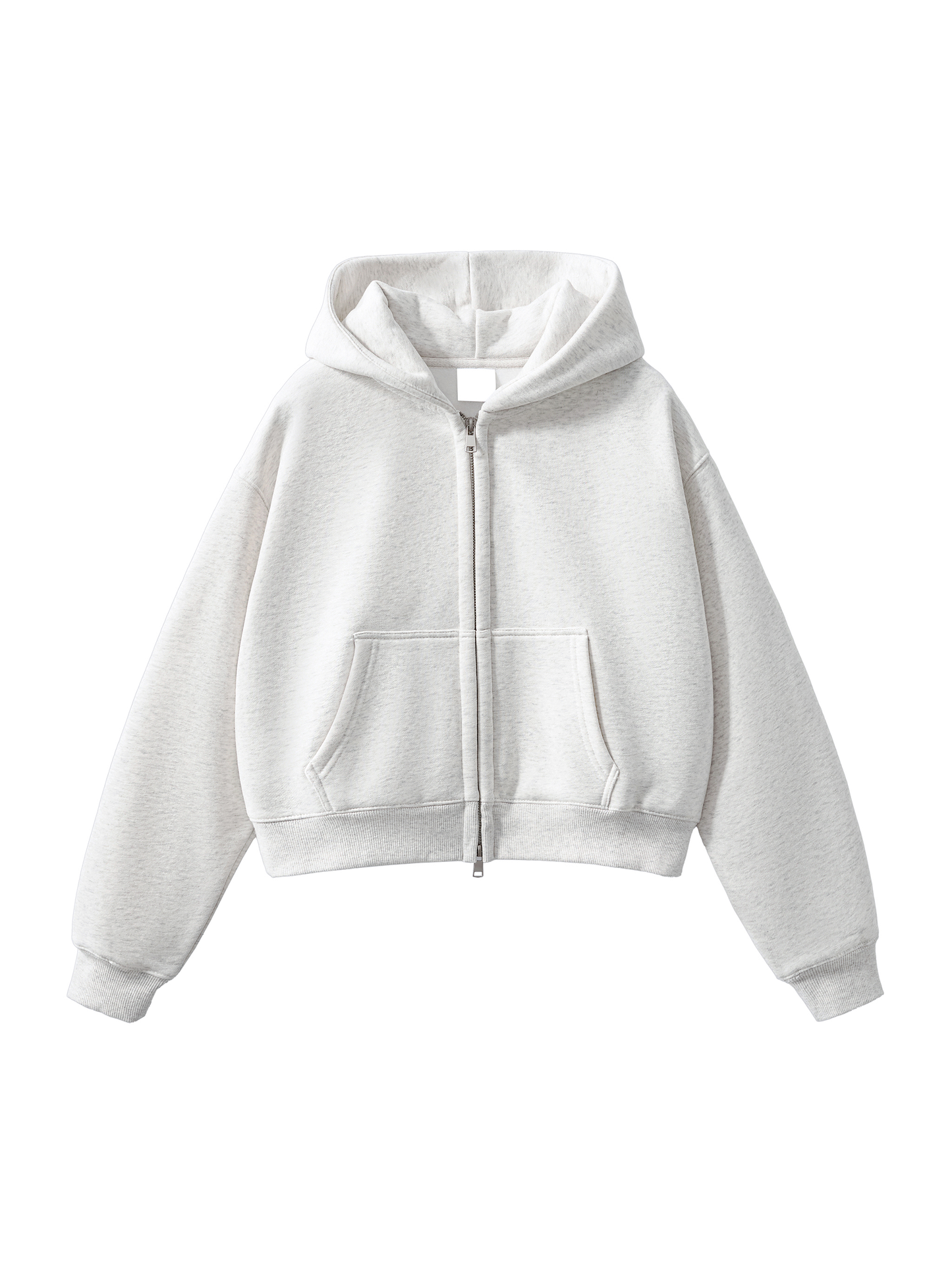 M.I.L.F.Y Zip-Up Cropped Hoodie