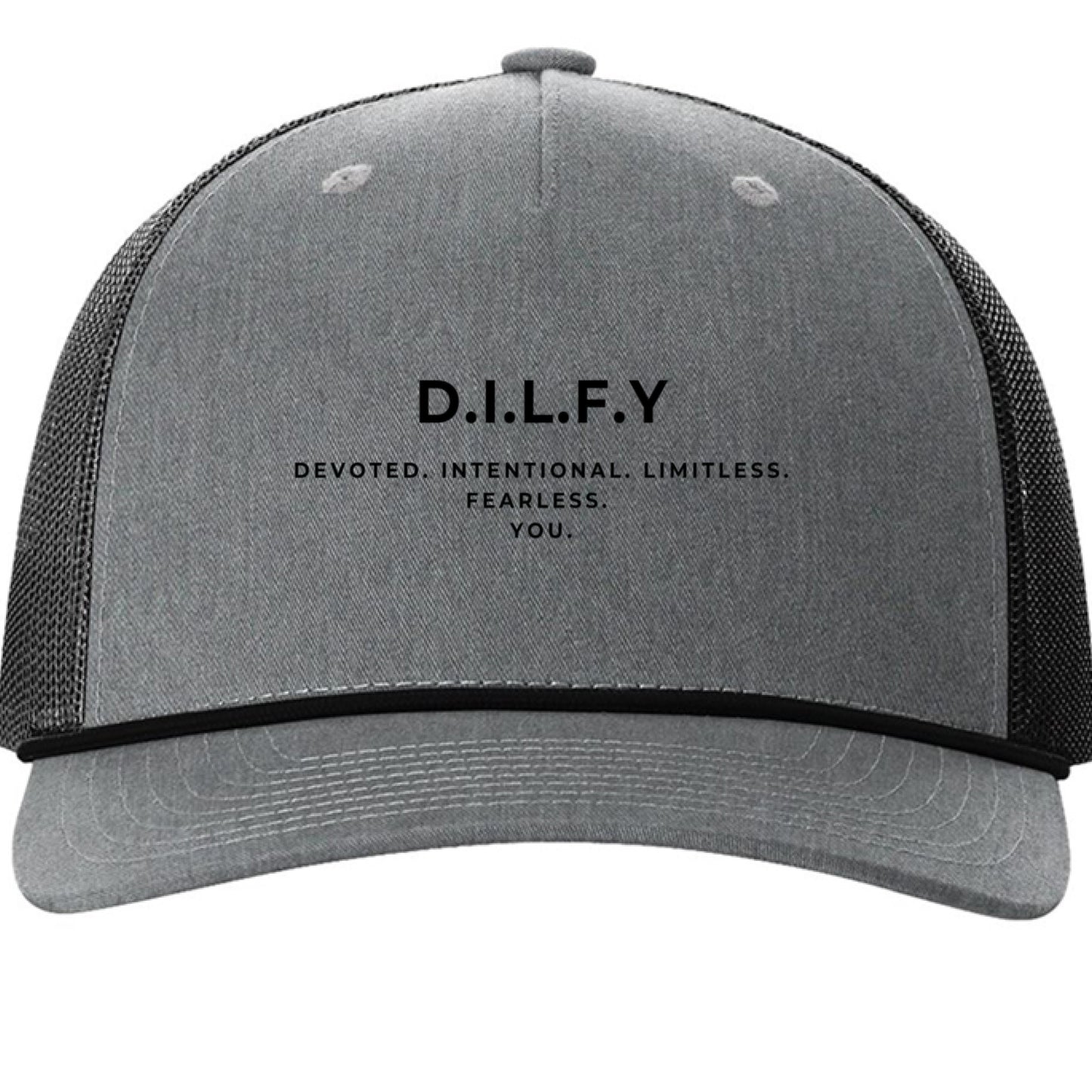 Heather Grey/ Black - FRONT