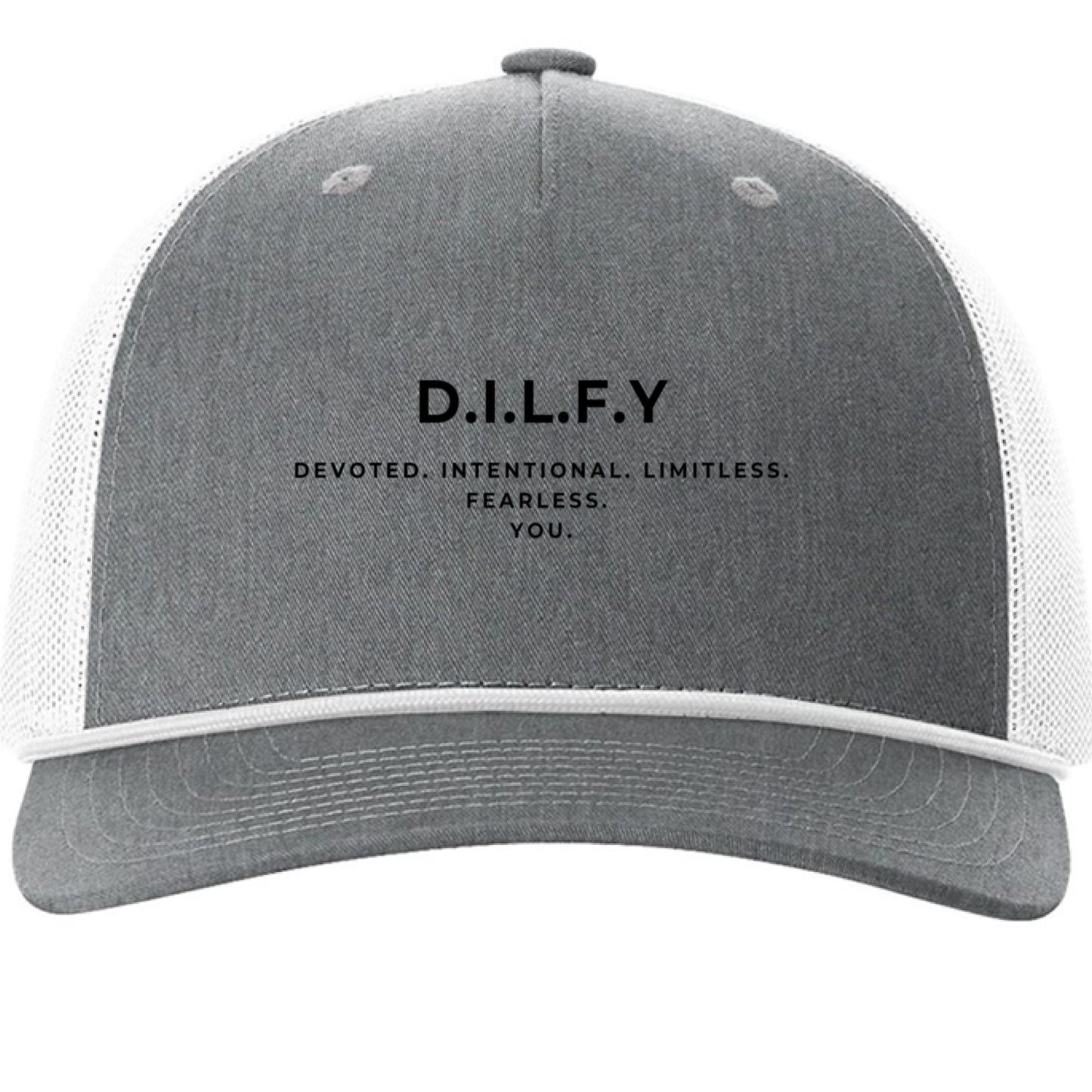 Heather Grey/ White - FRONT