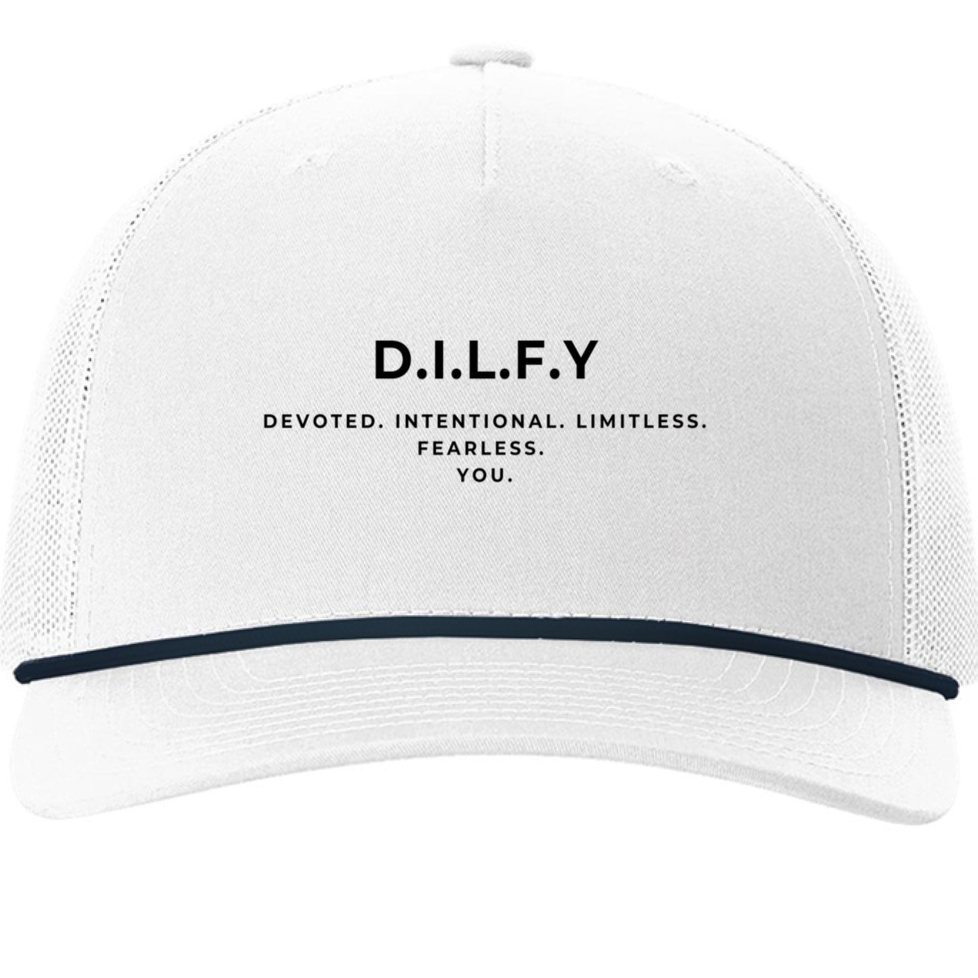White/ Navy - FRONT